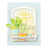 Spellbinders Etched Dies By Tina Smith, Botanical Solarium, Windows With A View (S5-620)