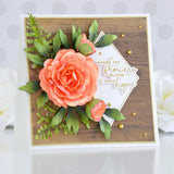 Spellbinders Etched Dies By Susan Tierney-Cockburn, Double & Single Peonies (S6-169)