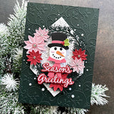 Spellbinders Etched Dies By Suzanne Hue, Christmas Wreath Add-Ons (S6-219)
