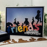 Spellbinders, Etched Dies Say Cheese Classic Pooh Collection, Pooh's Alphabet, Numbers & More (S6-249)