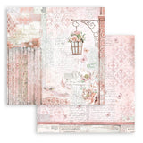 Stamperia, Double-Sided Paper Pad 12"X12" 10/Pkg, Roseland, 10 Designs/1 Each