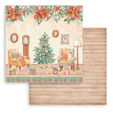 Stamperia Double-Sided Paper Pad 12"X12" 10/Pkg, Romantic Collection, All Around Christmas