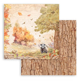 Stamperia, Double-Sided Paper Pad 12"X12" 10/Pkg, Romantic Collection, Woodland, 10 Designs/1 Each