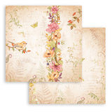 Stamperia, Double-Sided Paper Pad 12"X12" 10/Pkg, Romantic Collection, Woodland, 10 Designs/1 Each