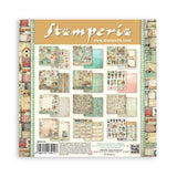 Stamperia, Double-Sided Paper Pad 8"X8" 10/Pkg, Garden