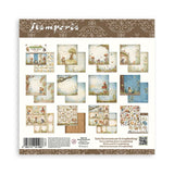 Stamperia, Romantic Collection, Paper Pad 8"X8" 10/Pkg, Hidden Grove