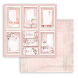 Stamperia, Double-Sided Paper Pad 8"X8" 10/Pkg, Roseland, 10 Designs/1 Each