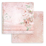 Stamperia, Double-Sided Paper Pad 8"X8" 10/Pkg, Roseland, 10 Designs/1 Each
