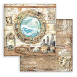 Stamperia Double-Sided Paper Pad 8"X8" 10/Pkg, Songs Of The Sea, 10 Designs/1 Each