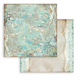 Stamperia Backgrounds Double-Sided Paper Pad 8"X8" 10/Pkg, Songs Of The Sea, 10 Designs/1 Each