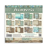 Stamperia Backgrounds Double-Sided Paper Pad 8"X8" 10/Pkg, Songs Of The Sea, 10 Designs/1 Each