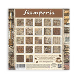 Stamperia Single-Sided Paper Pad 8"X8" 22/Pkg, Coffee And Chocolate