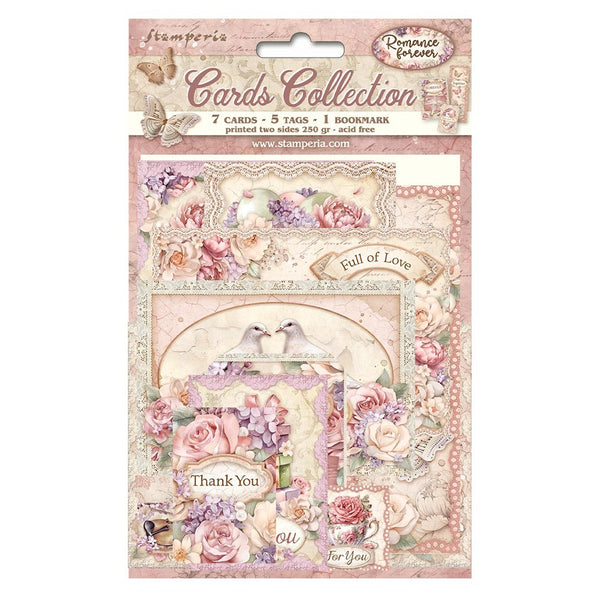 Stamperia Cards Collection, Romance Forever