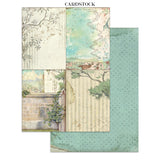 Stamperia Junk Journal Stickers, Cut-outs And Backgrounds, Alice In Christmas