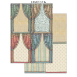 Stamperia Junk Journal Stickers, Cut-outs And Backgrounds, Alice In Christmas