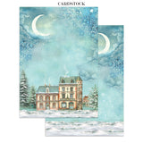 Stamperia Junk Journal Stickers, Cut-outs And Backgrounds, Alice In Christmas