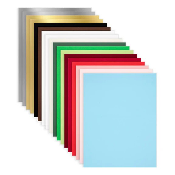 Spellbinders Cardstock Pack 8.5"x11" 18/Pkg, Make It Merry