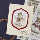 Spellbinders Rub-On Sheets, Simply Made, Joyful Wishes (SCSR-005)