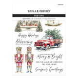 Spellbinders Rub-On Sheets, Simply Made, Joyful Wishes (SCSR-005)