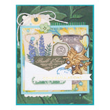 Spellbinders Clear Stamp Set By Cathe Holden, Flea Market Finds- Reading Matter (STP-168)