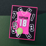Spellbinders Clear Stamp Set By Justine Dvorak, All-Star Sentiments (STP-209)