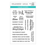 Spellbinders Clear Stamp Set By Nichol Spohr, Santa's Sippin' Sayings