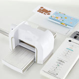 Spellbinders Platinum Scout Die Cutting and Embossing Machine, 3.5" Platform, White **