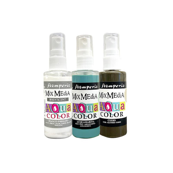 Stamperia Aquacolor 3/Pkg, Create Happiness Secret Diary (Please see Note)