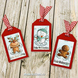 Gerda Steiner Designs, 4"x6" Clear Stamp Set, Snow Angel