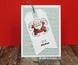 Gerda Steiner Designs, 4"x6" Clear Stamp Set, Snow Angel