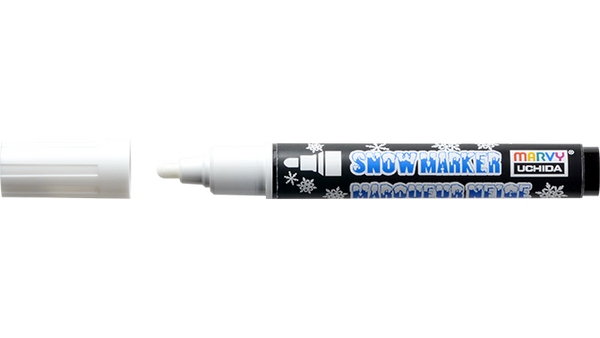Marvy Uchida Snow Marker 3mm, White