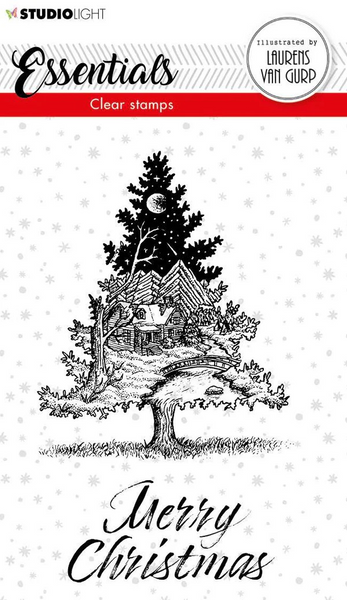 Studio Light, BL Clear Stamp Christmas Tree Essentials 105x148mm nr.117