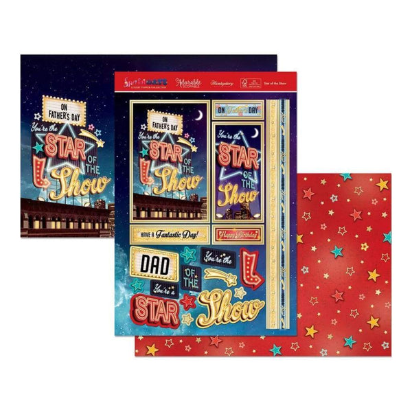 Hunkydory, Special Days A4 Topper Set, Father's Day, Star Of The Show