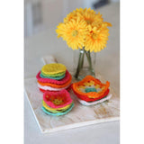 Lion Brand Stitch Soak Scrub Yarn, Poppy Red