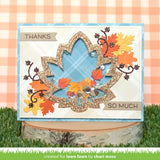 Lawn Fawn, Lawn Cuts Custom Craft Die, Stitched Maple Leaf Frame (LF3249)
