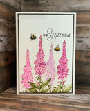 Sweet Poppy Stencil: Foxglove Stamp