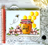 Honey Bee Stamps, 4"X6" Clear Stamp, Sweet As Honey