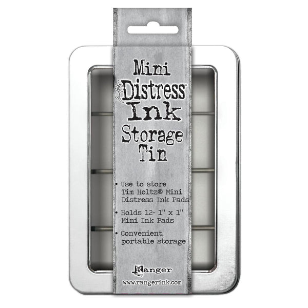 Tim Holtz Mini Distress Ink Storage Tin, Holds 12 (TDA42013)