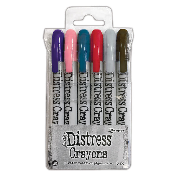 Tim Holtz Distress Crayon Set, Set #16