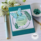 Taylored Expressions, Cling Stamp, Beautiful Butterfly Wings (TEMD270)