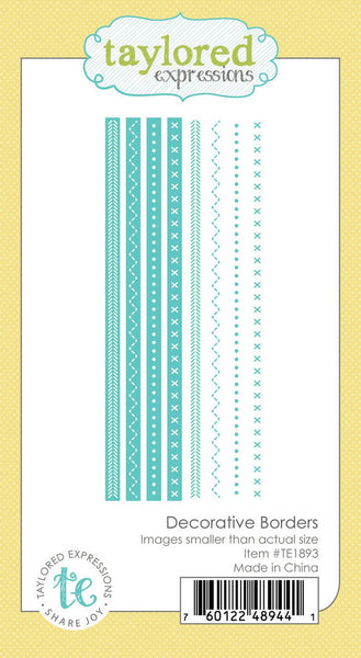 Taylored Expressions, Thinlit Die, Decorative Borders (TE1893)
