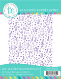 Taylored Expressions, Cling Stamps, Mix Master Background (TEBB143)