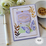 Taylored Expressions, Cling Stamp, Beautiful Butterfly Wings (TEMD270)