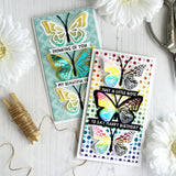 Taylored Expressions, Cling Stamp, Beautiful Butterfly Wings (TEMD270)