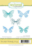 Taylored Expressions, Cling Stamp, Beautiful Butterfly Wings (TEMD270)