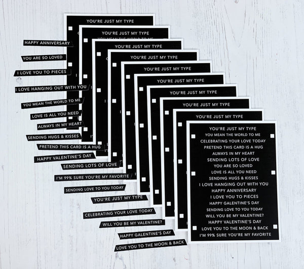 Taylored Expressions, Simple Strips in Reverse, Love