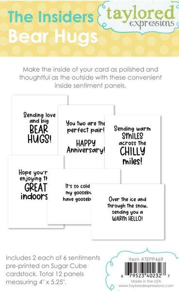 Taylored Expressions, Foil It, The Insiders, Bear Hugs (#TEPP469)
