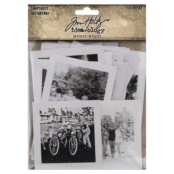 Tim Holtz Idea-Ology Snapshots 36/Pkg, Volume #2