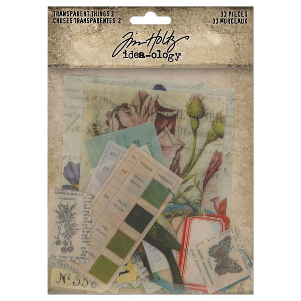Tim Holtz, Idea-Ology Transparent Things 2