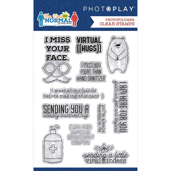 PhotoPlay, Photopolymer Clear Stamps, The New Normal (#THE2326)